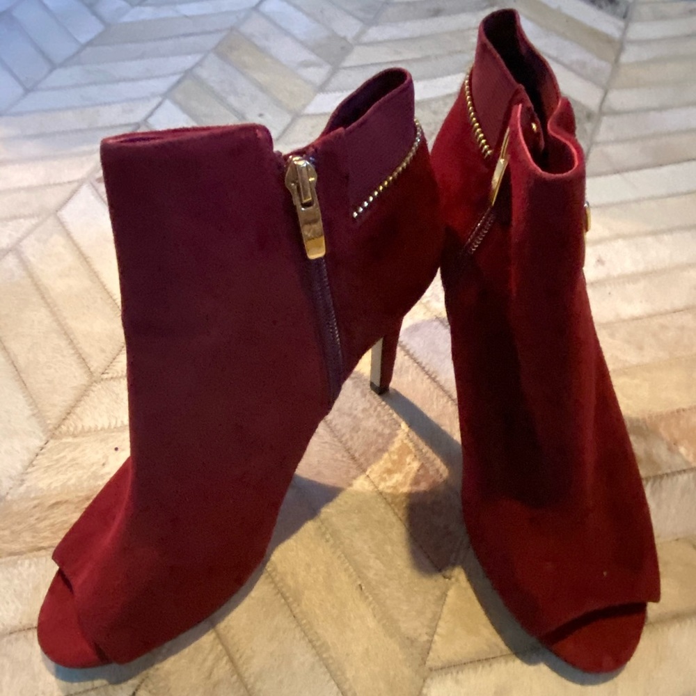 Marc Fisher suede bootie